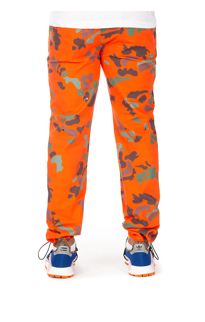 Billionaire Boys Club bb camper pant - red orange