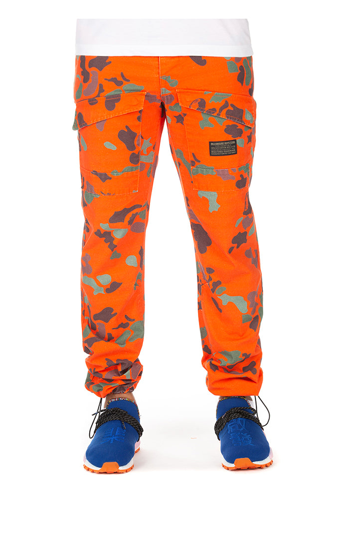 Billionaire Boys Club bb camper pant - red orange