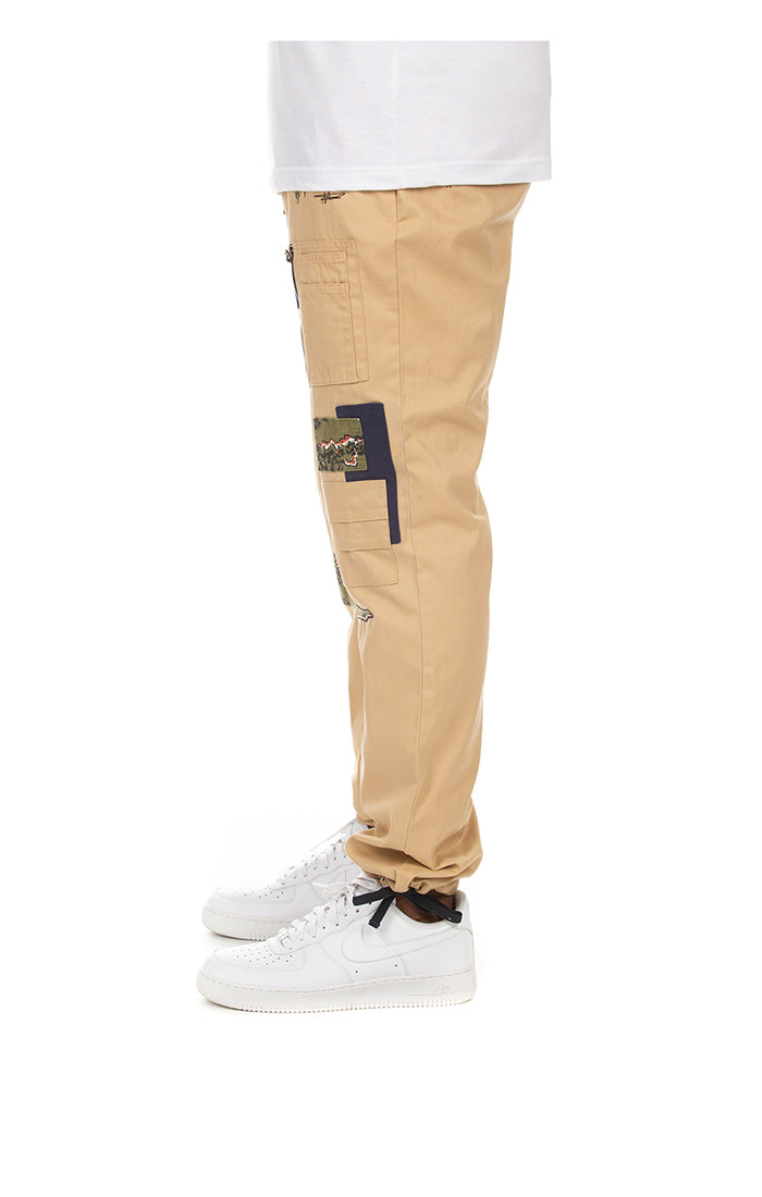 Billionaire Boys Club bb earth pant - curds and whey