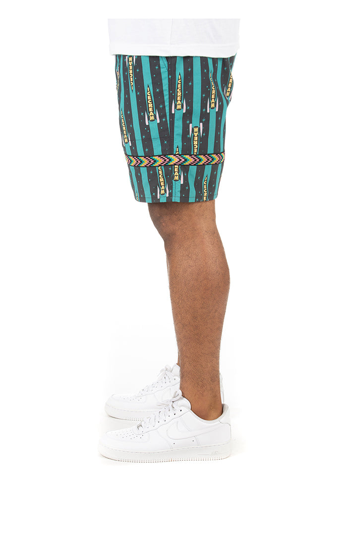 ICECREAM blast off short - black