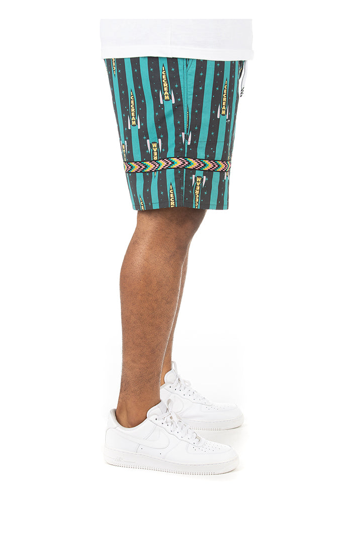 ICECREAM blast off short - black