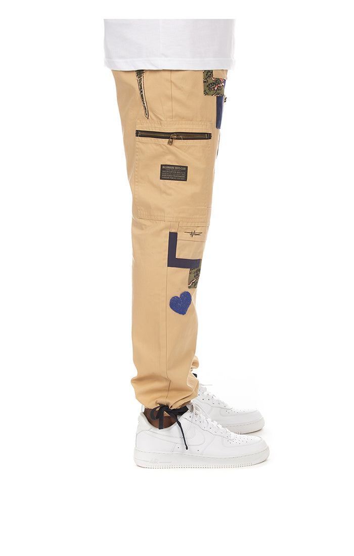 Billionaire Boys Club bb earth pant - curds and whey