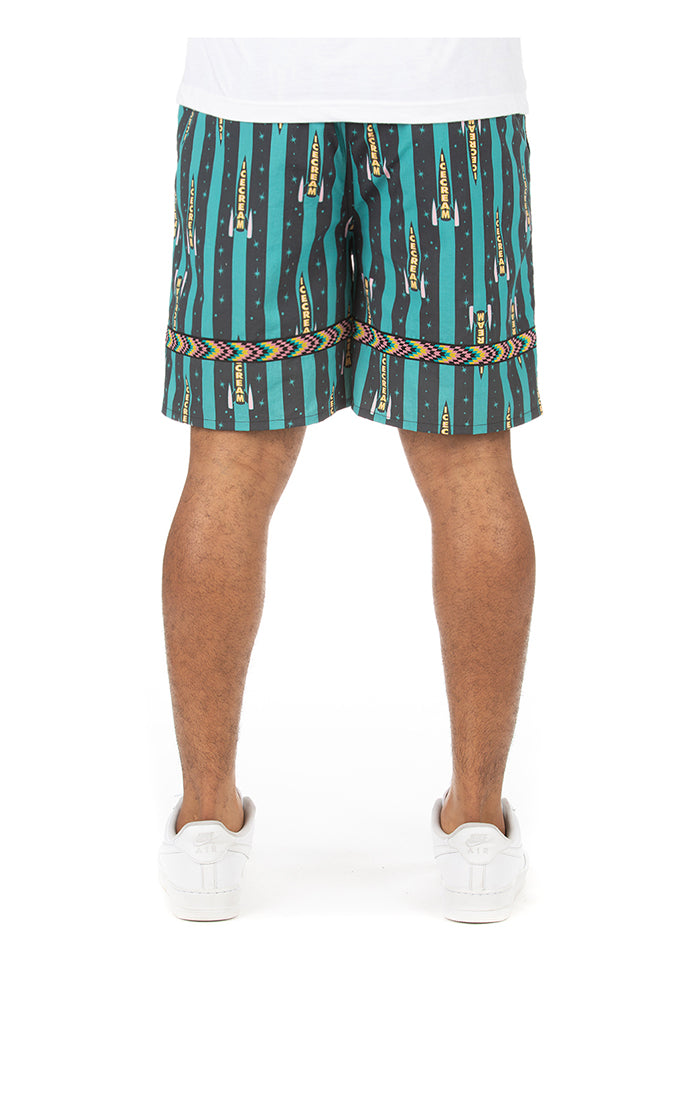 ICECREAM blast off short - black