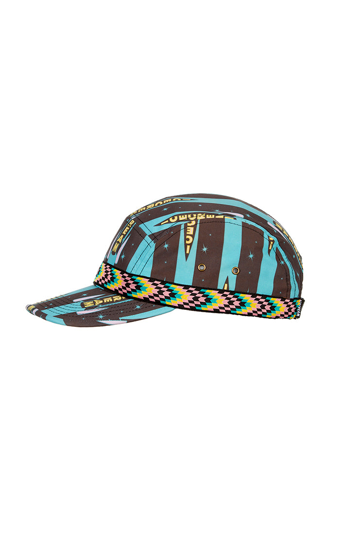 ICECREAM universe 5 panel hat - black
