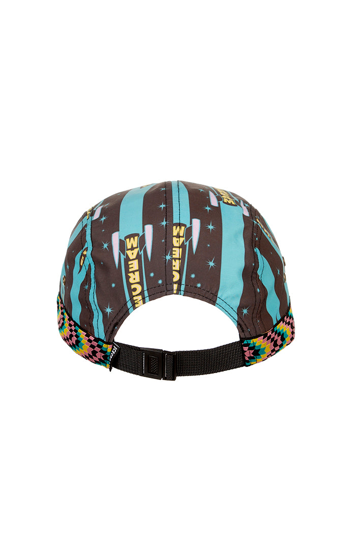 ICECREAM universe 5 panel hat - black