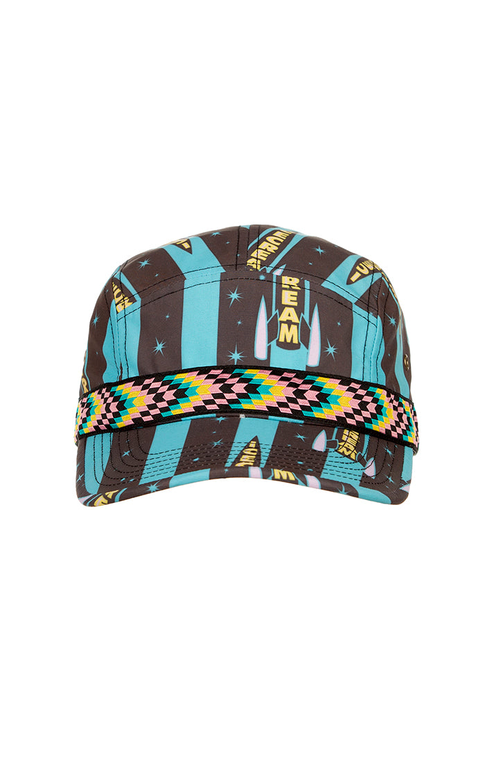ICECREAM universe 5 panel hat - black
